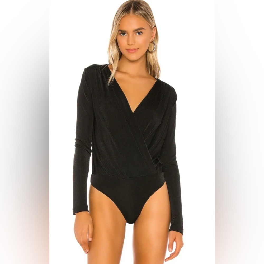 FREE PEOPLE x REVOLVE Turnt Bodysuit In Black Size: XS